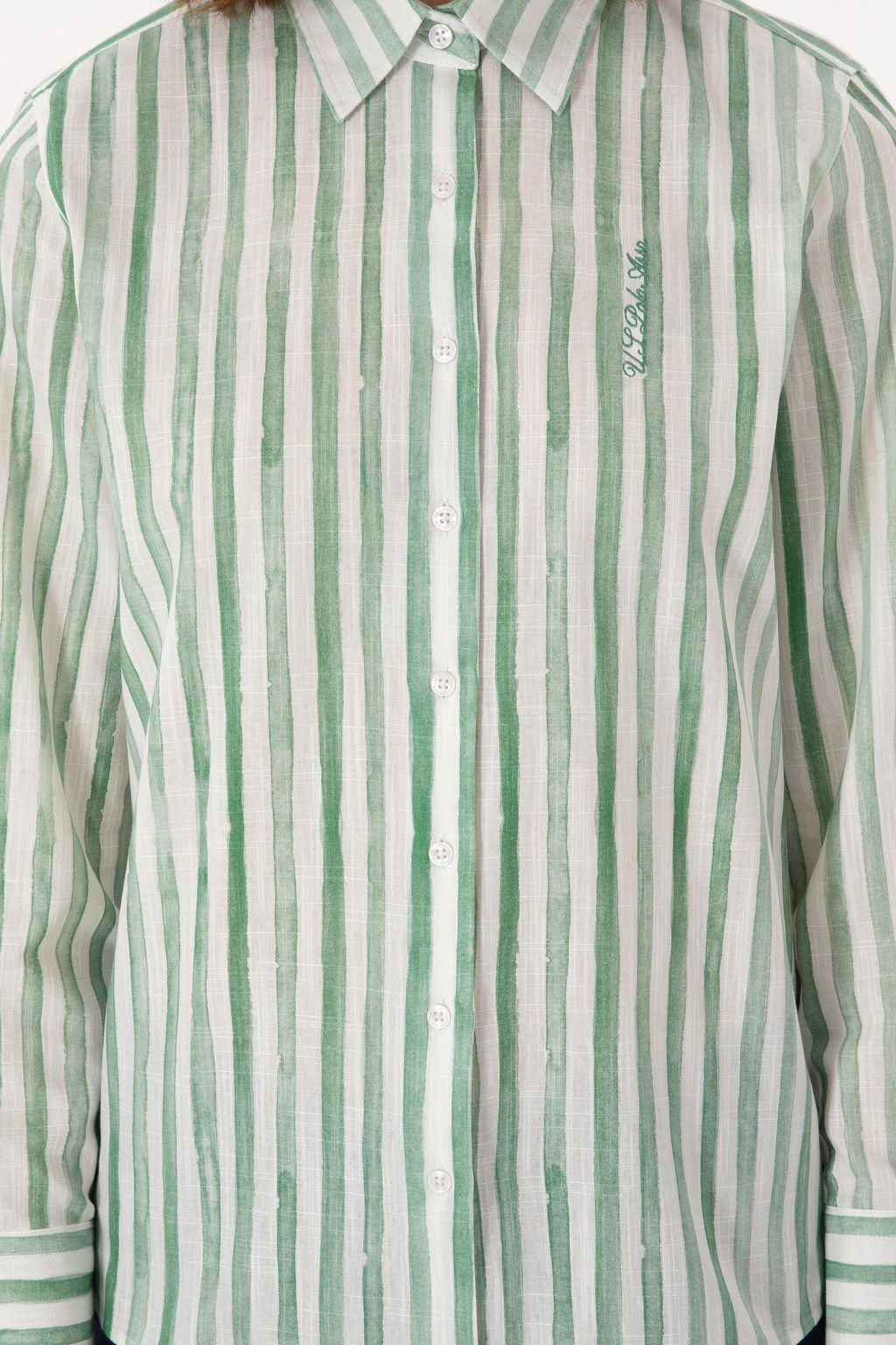 Kad_n Ye_il Uzun Kollu G_mlek Sepette S_rpriz _ndirim - U.s. polo assn фото 6