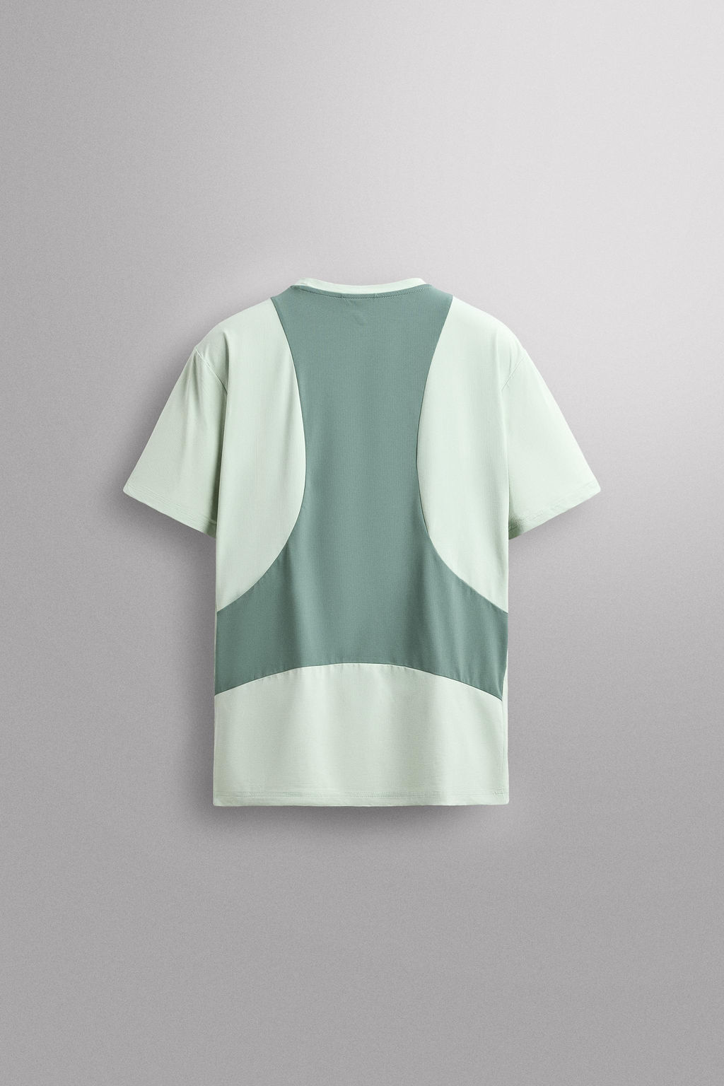 TECHNICAL COLOUR BLOCK T-SHIRT - Zara фото 8