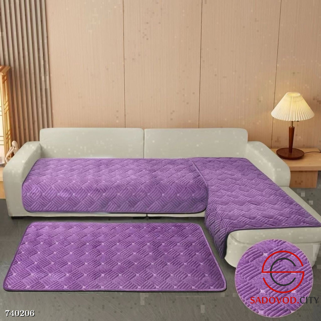 Накидки на диван набор