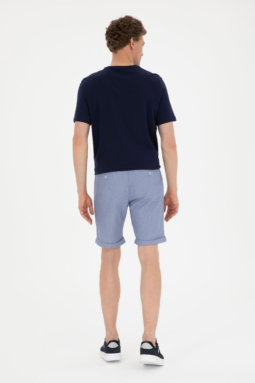 U. S. Polo Assn / Мужские темно-синие тканые шорты - U.s. polo assn фото 4