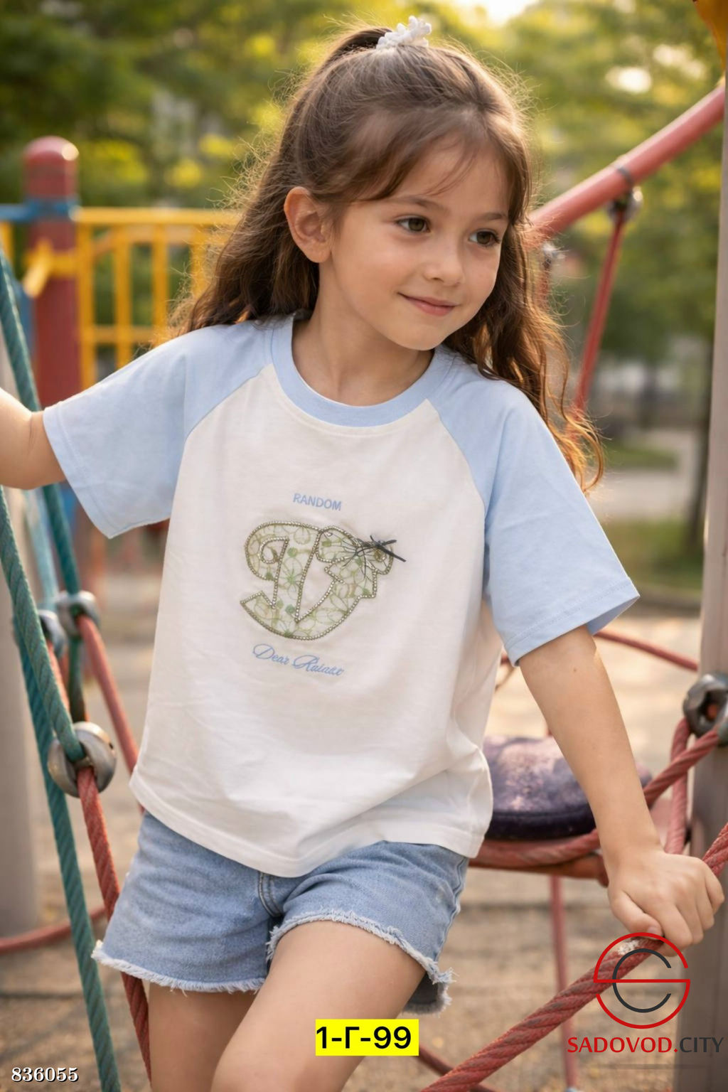 Футболка для девочки с рисунком