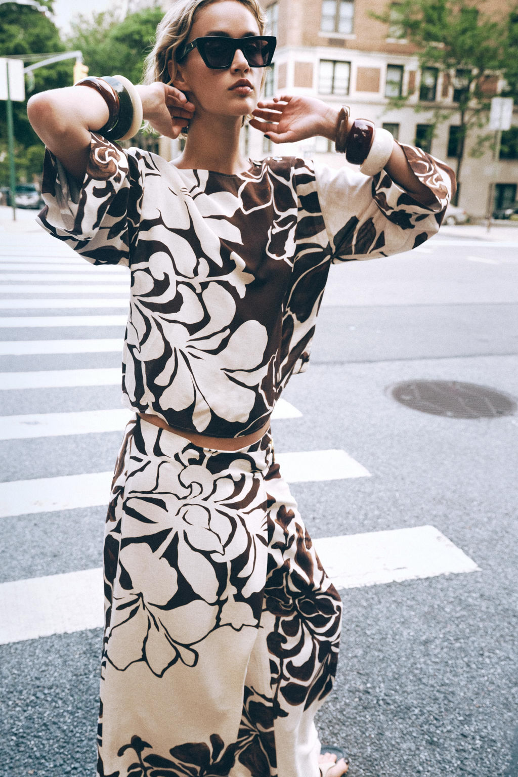 FLORAL PRINTED TOP - Zara фото 12