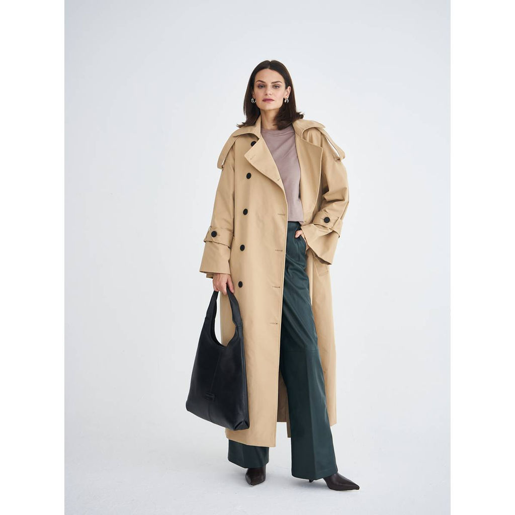 Женская сумка-хобо Mia Black - Lakestone фото 9