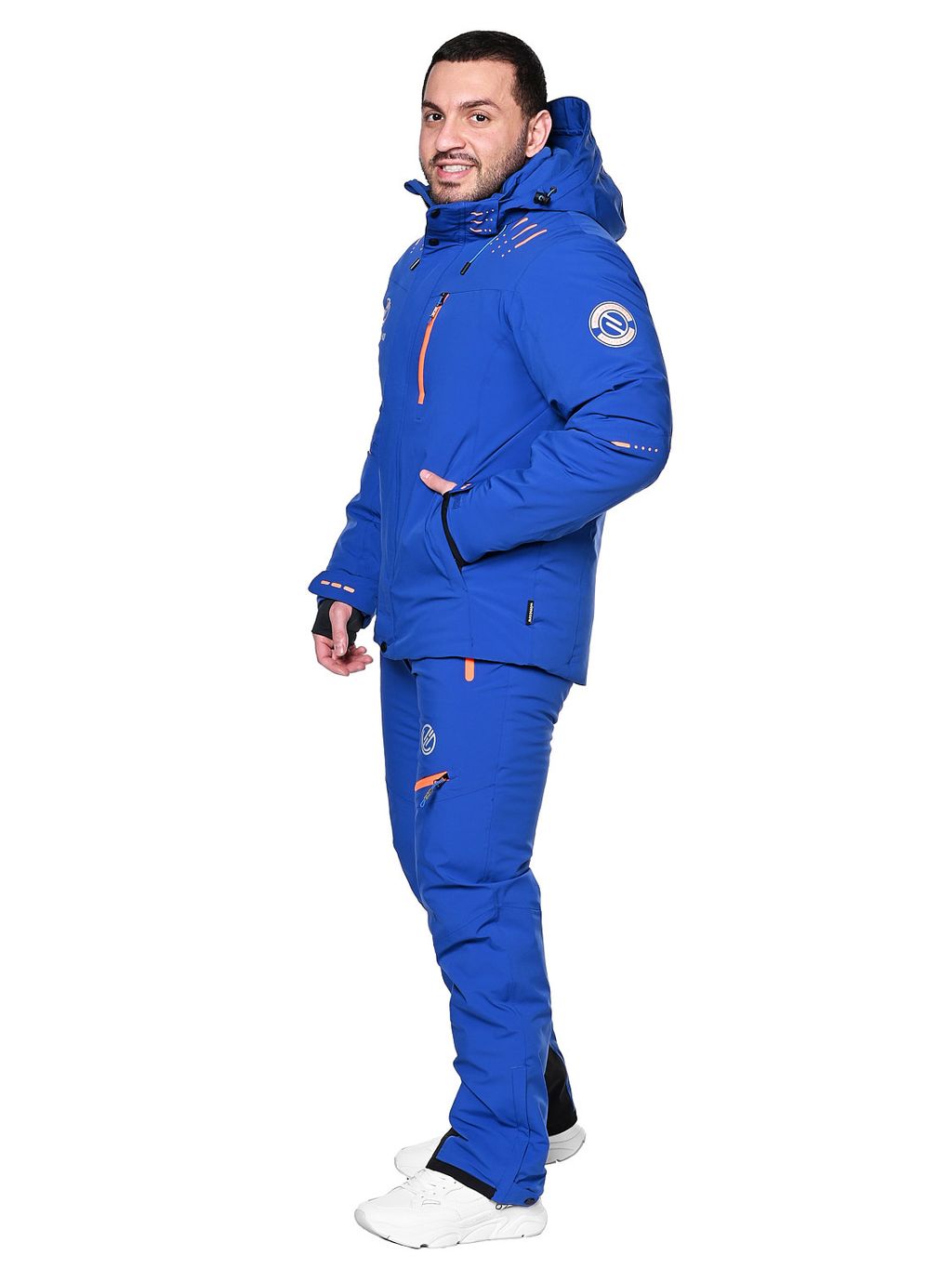 Костюм A-8987 Синий - Snow headquarter фото 6