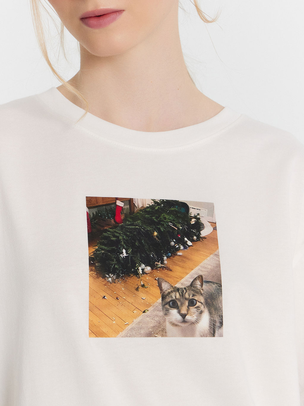 Пижама женская с новогодним принтом - Mark formelle фото 5