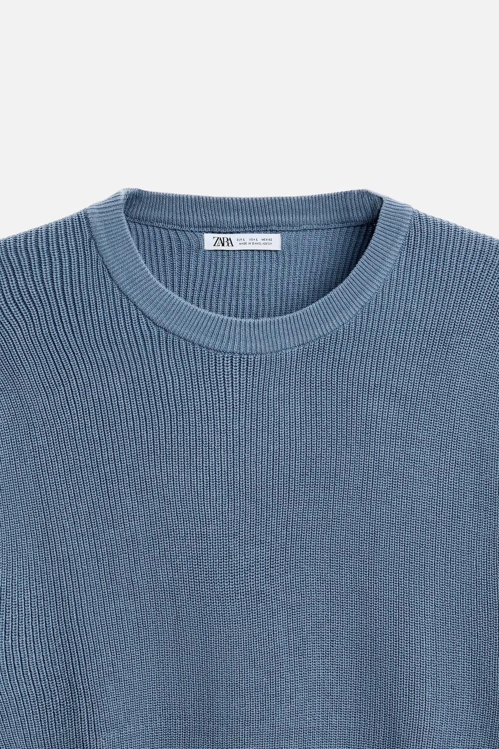 PURL KNIT SWEATER - Zara фото 44