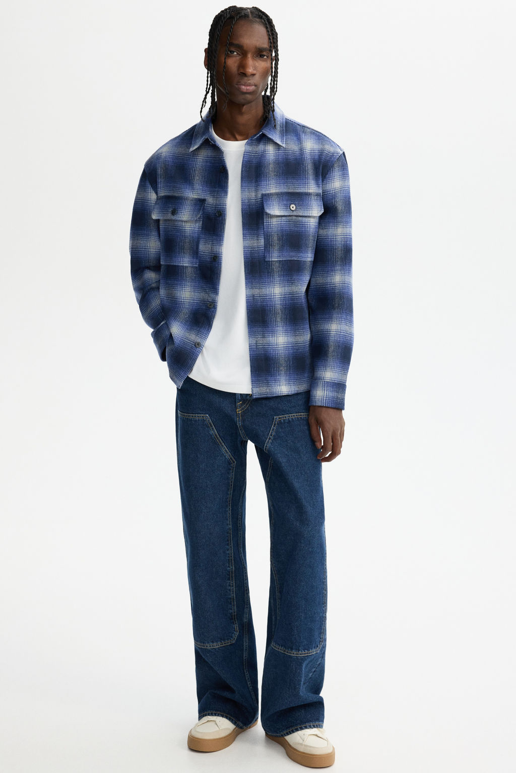 Sobrecamisa de franela Regular Fit - H&m фото 7