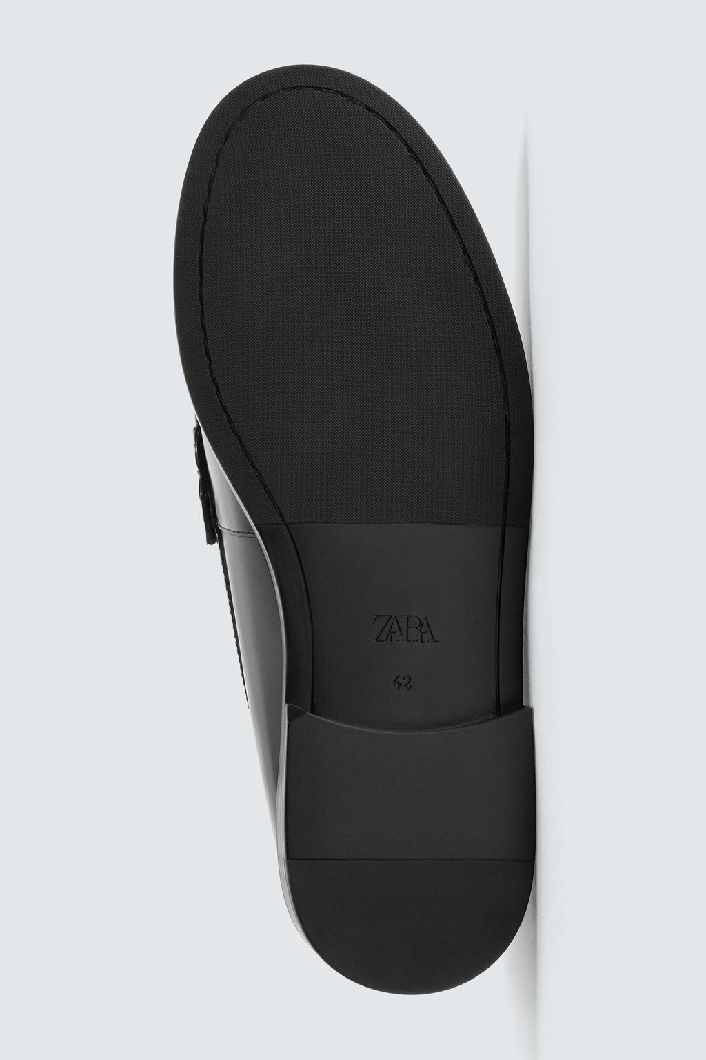 LEATHER PENNY LOAFERS - Zara фото 8