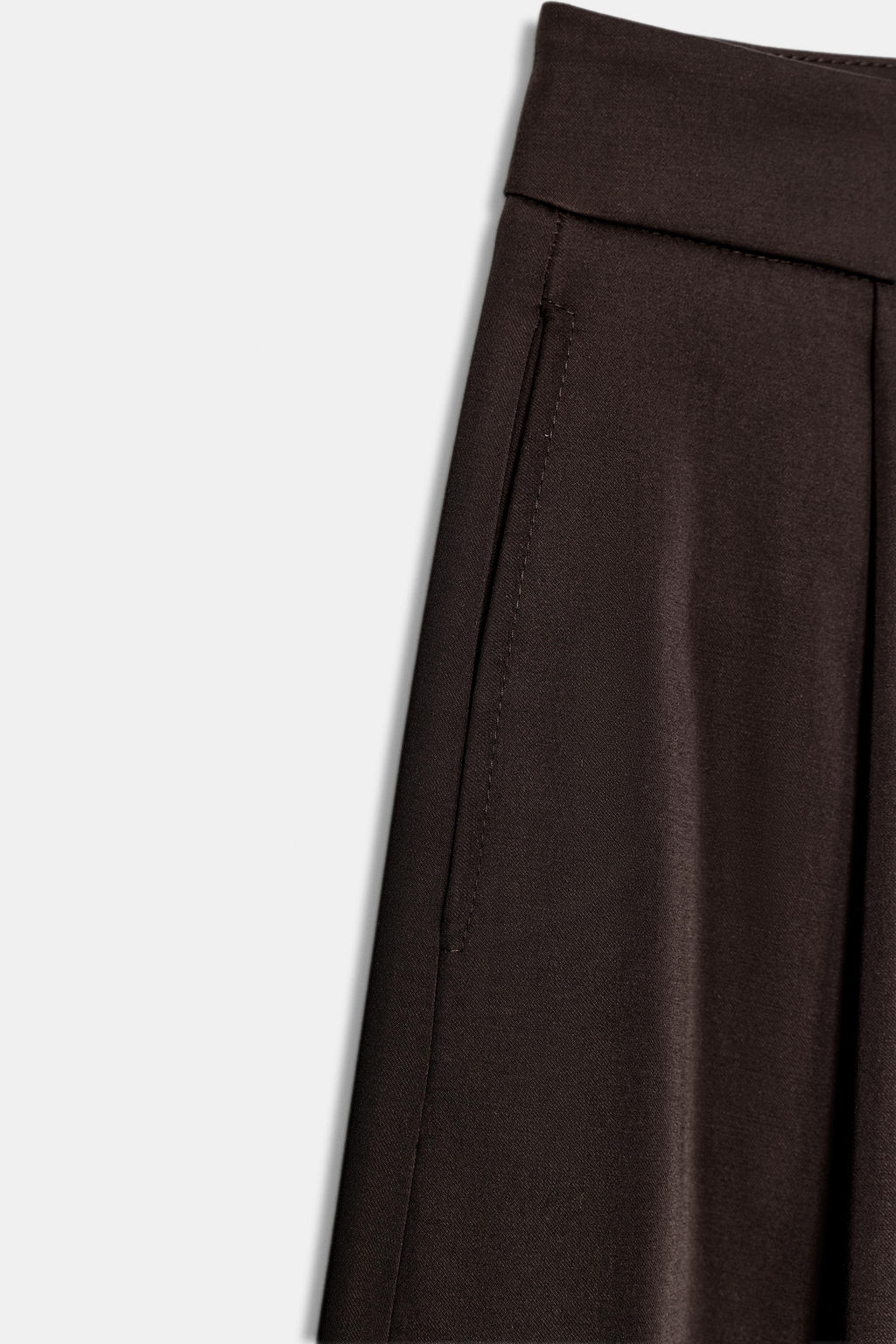 SATIN CARROT FIT TROUSERS - Zara фото 8