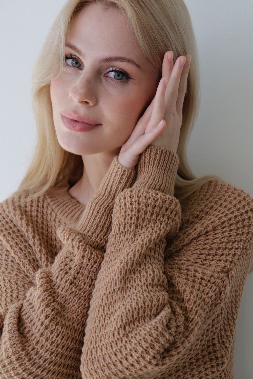 10815 Джемпер светло-коричневый - Martichelli фото 17