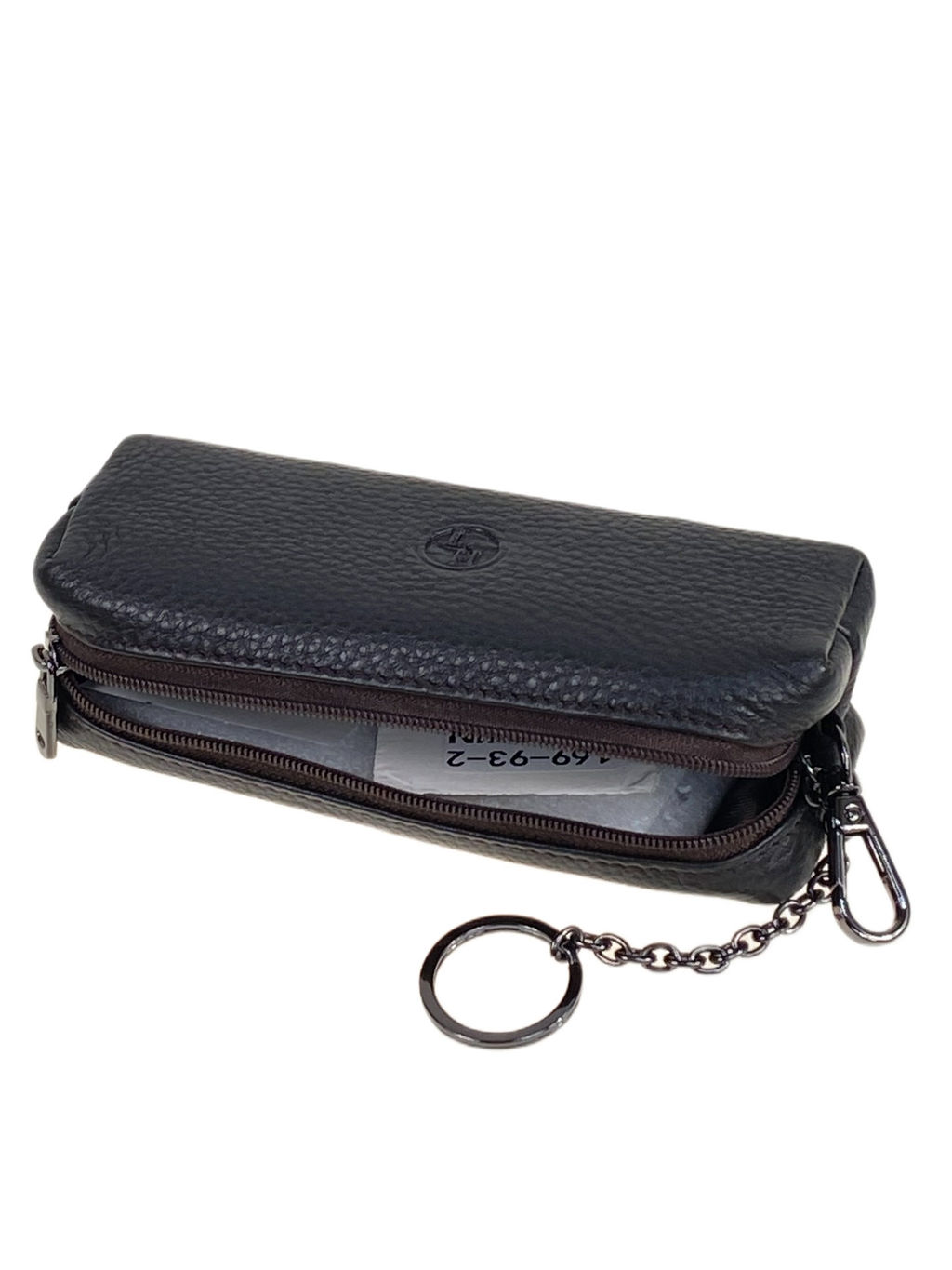 Ключница из натуральной кожи, цвет шоколад - Greta фото 2