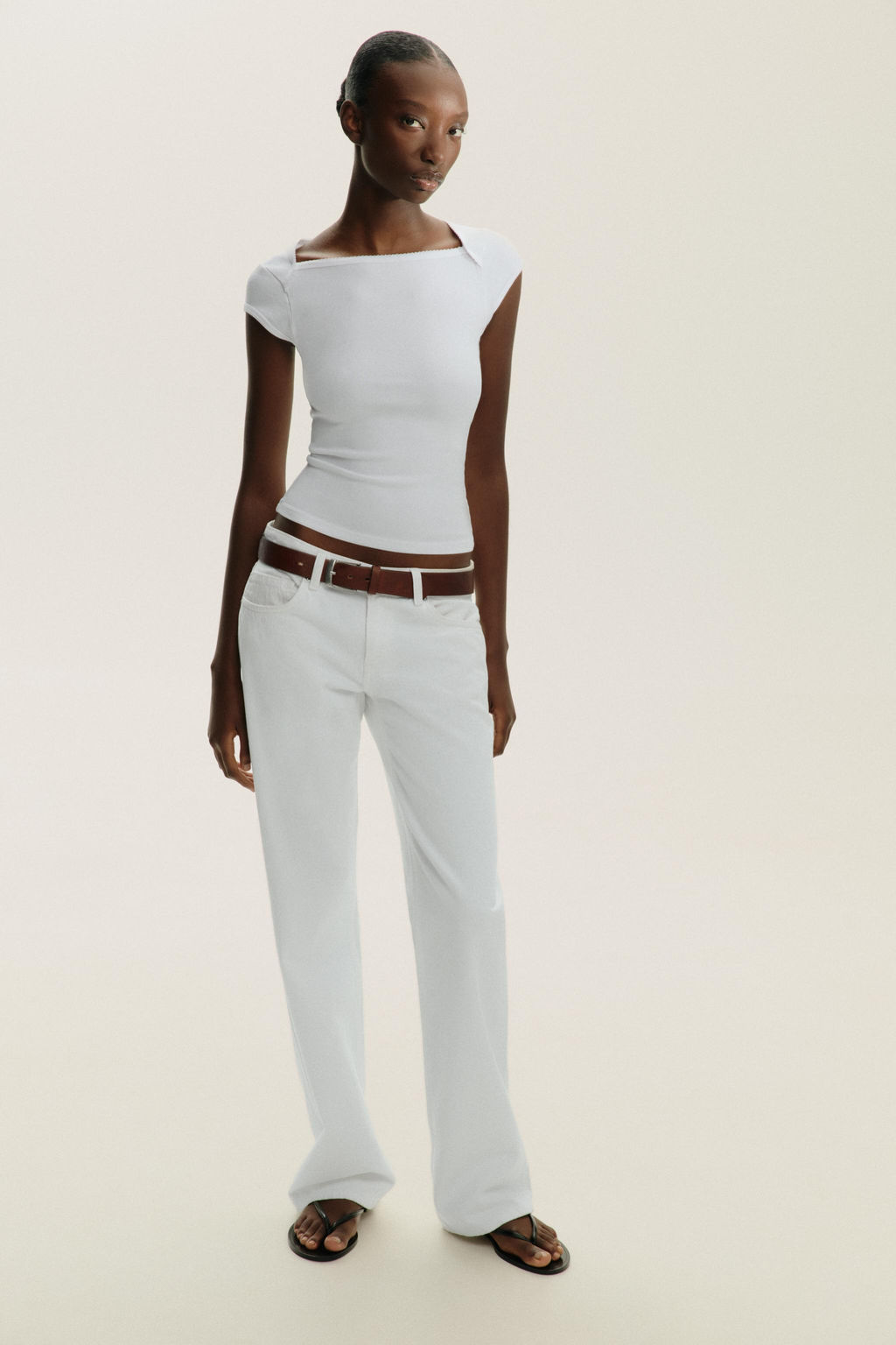 COTTON MODAL T-SHIRT - Zara фото 23