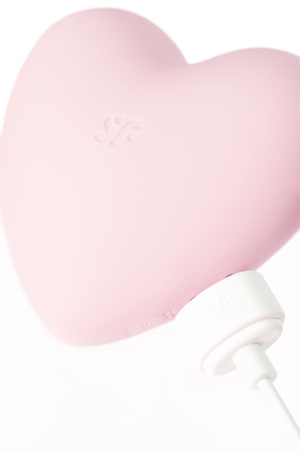 Вакуум-волновой бесконтактный стимулятор клитора Satisfyer Cutie Heart, силикон, розовый  фото 12