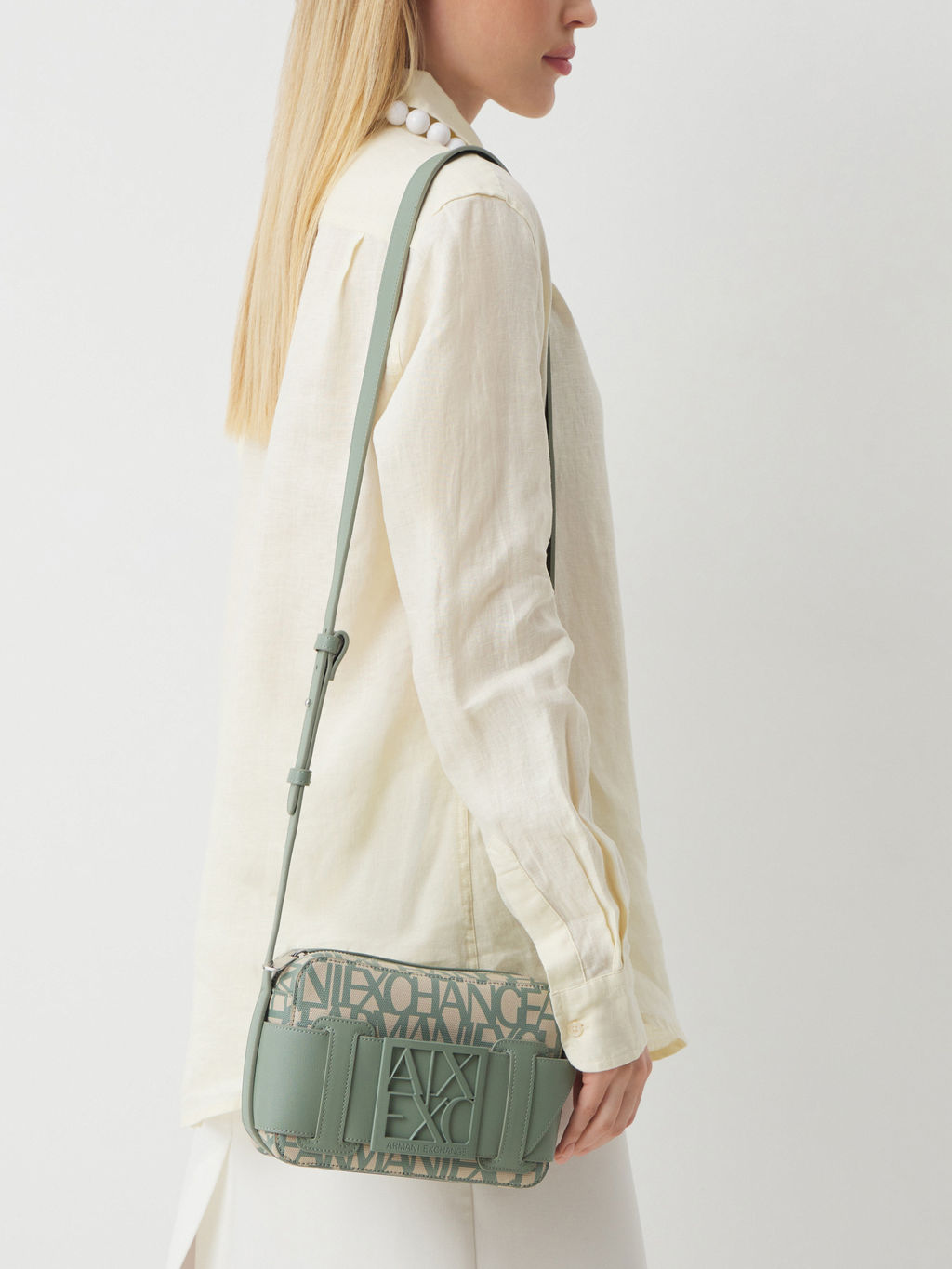 Кросс-боди ARMANI EXCHANGE SUSY Артикул 4361530, фисташковый  фото 2