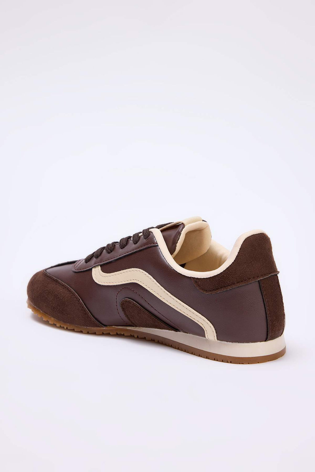 Koyu Kahverengi Kad?n Sneaker TAKSS26SN00001 - Trendyolmilla фото 5