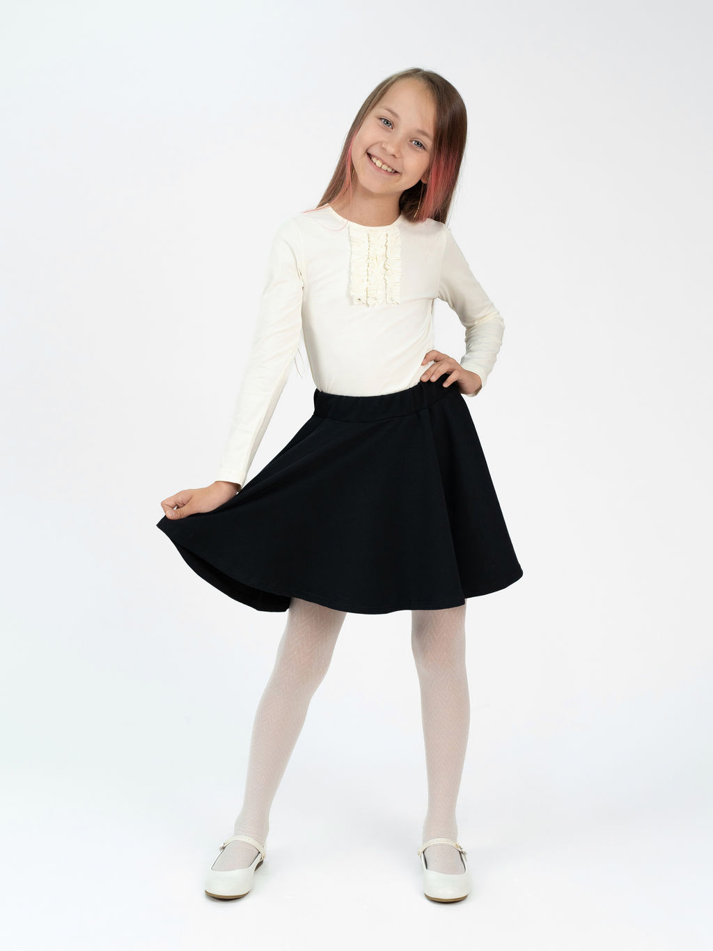 Джемпер детский молочный