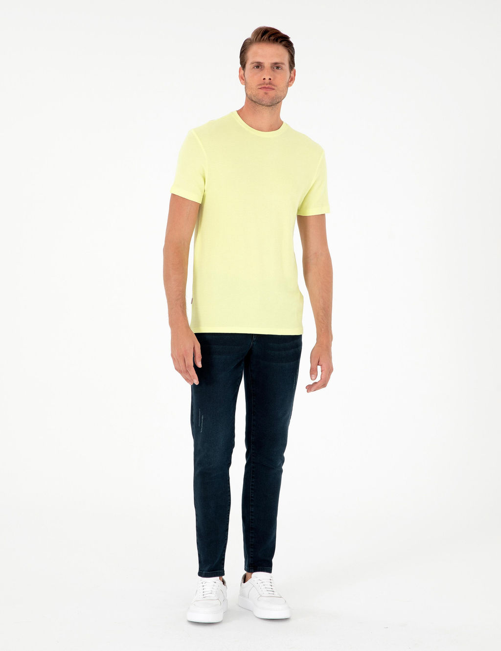 Limon Slim Fit Basic Ti__rt - Pierre cardin фото 11