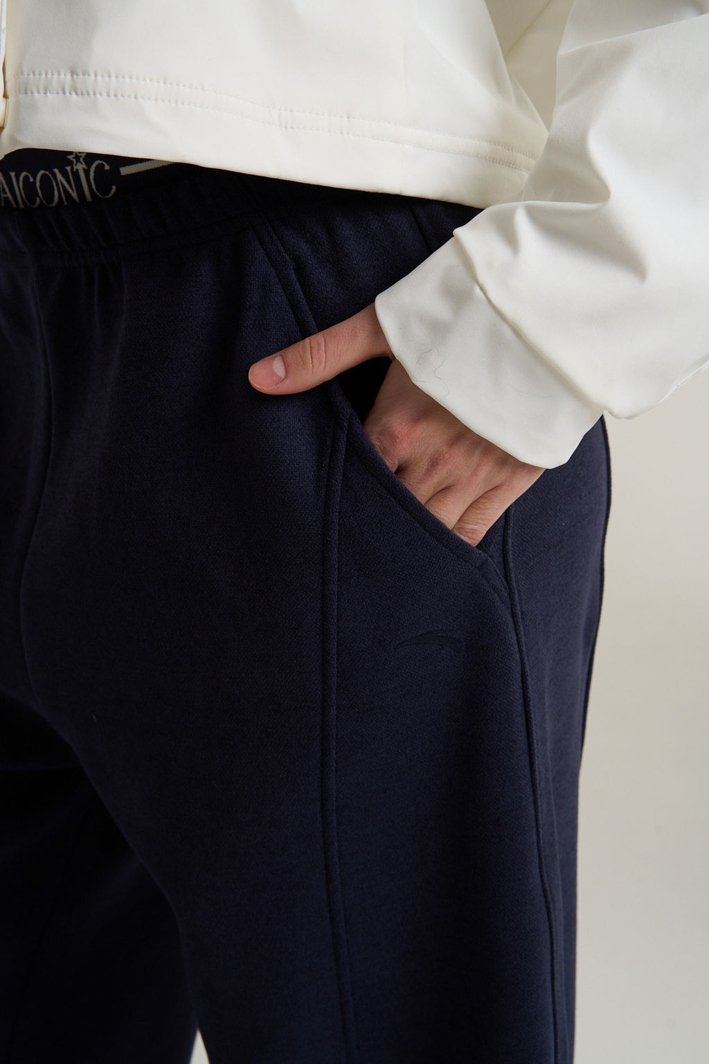 Брюки трикотажные Синий ICONIC Knit Track Pants