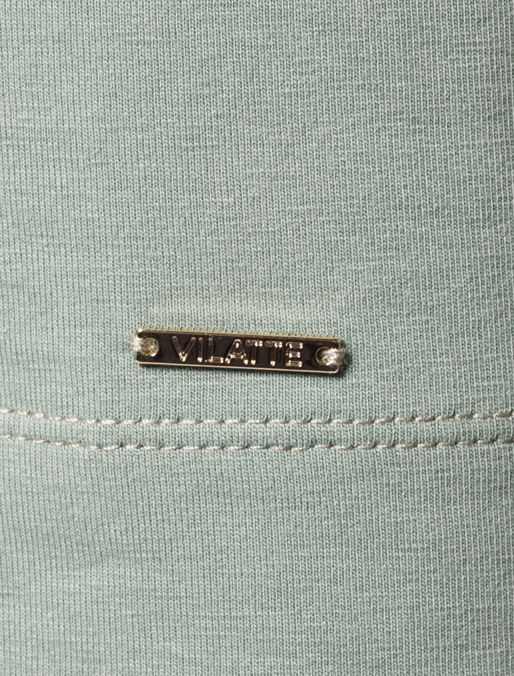 VILATTE / Платье-футболка из эластичного хлопка  фото 3