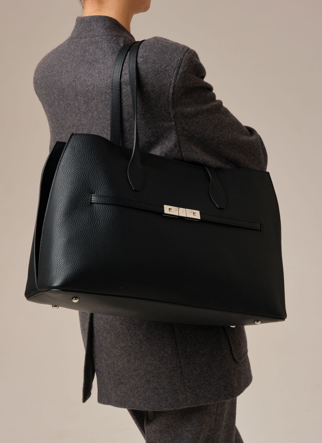 Кожаная сумка Bossy DBR 31382 черный  фото 3