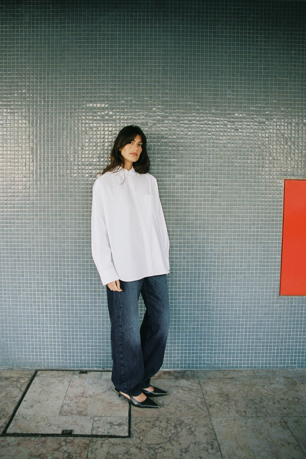 POPLIN SHIRT WITH POCKET - Zara фото 5