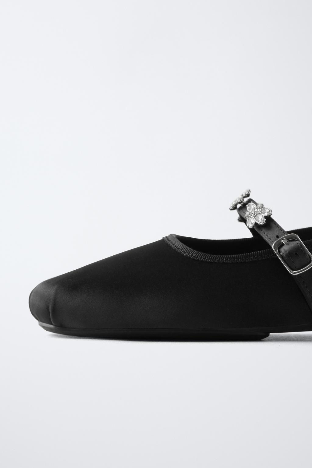 BEJEWELLED BALLERINAS - Zara фото 5