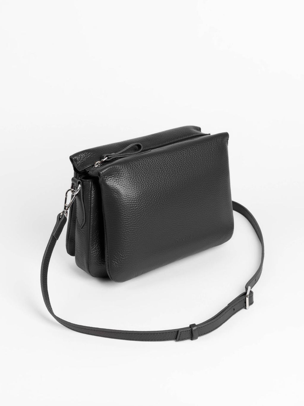 Женская кожаная сумка Richet 3280LN 376 Черный