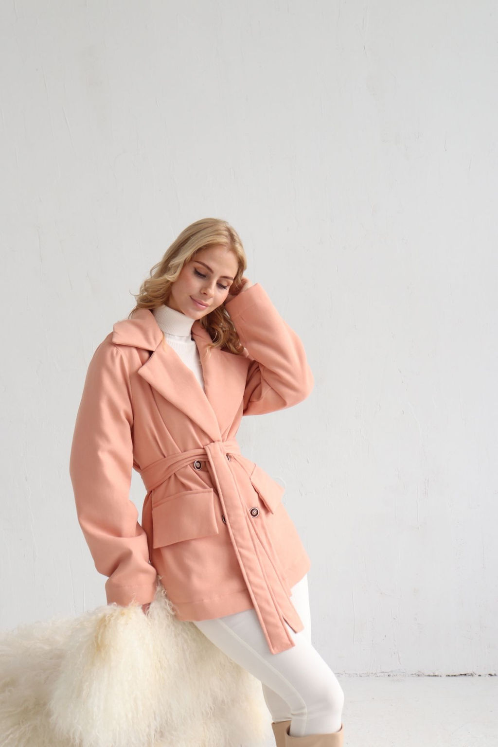 Martichelli Куртка утеплённая в цвете Apricot  фото 10