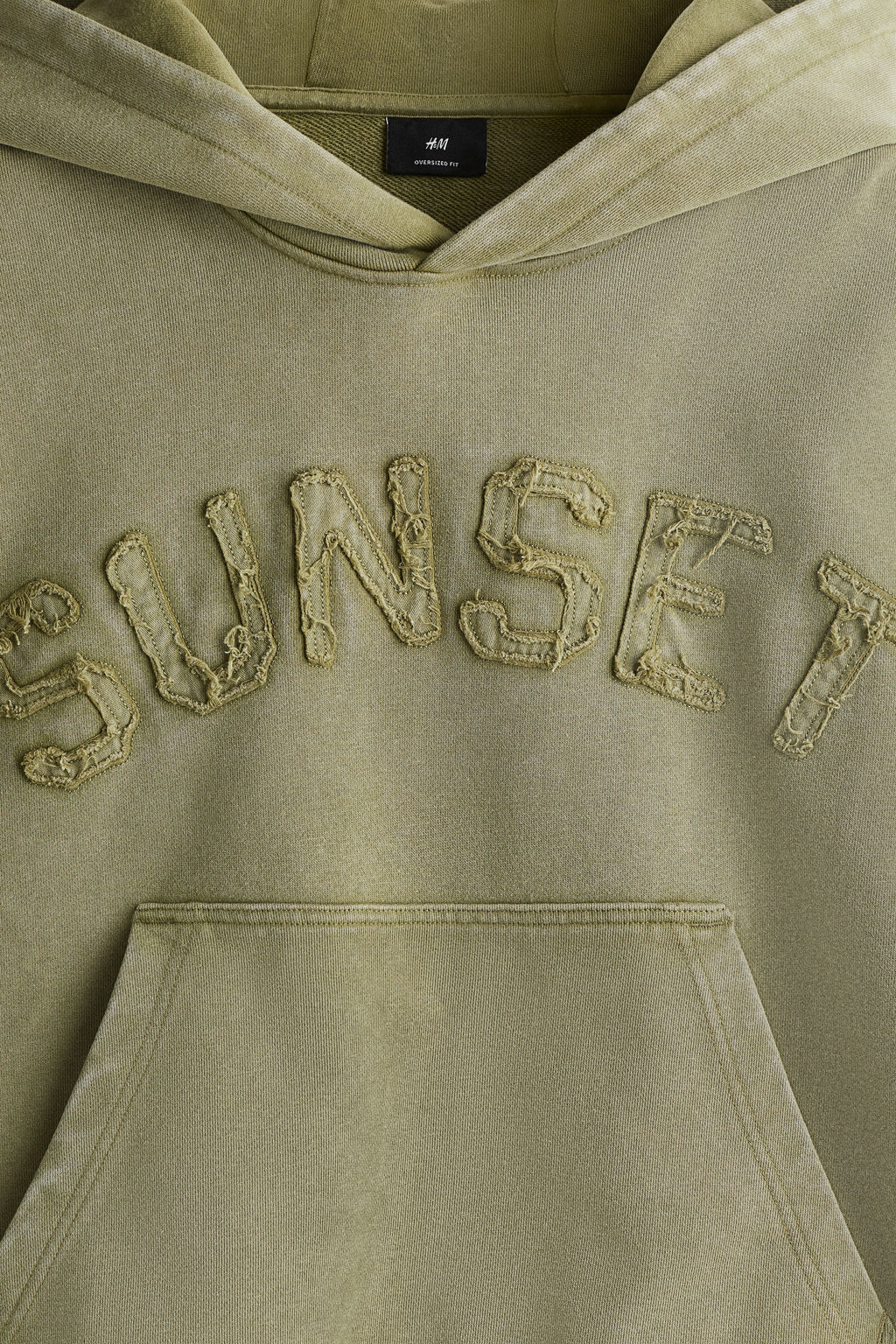 Sudadera con capucha y estampado Oversized Fit - H&m фото 8
