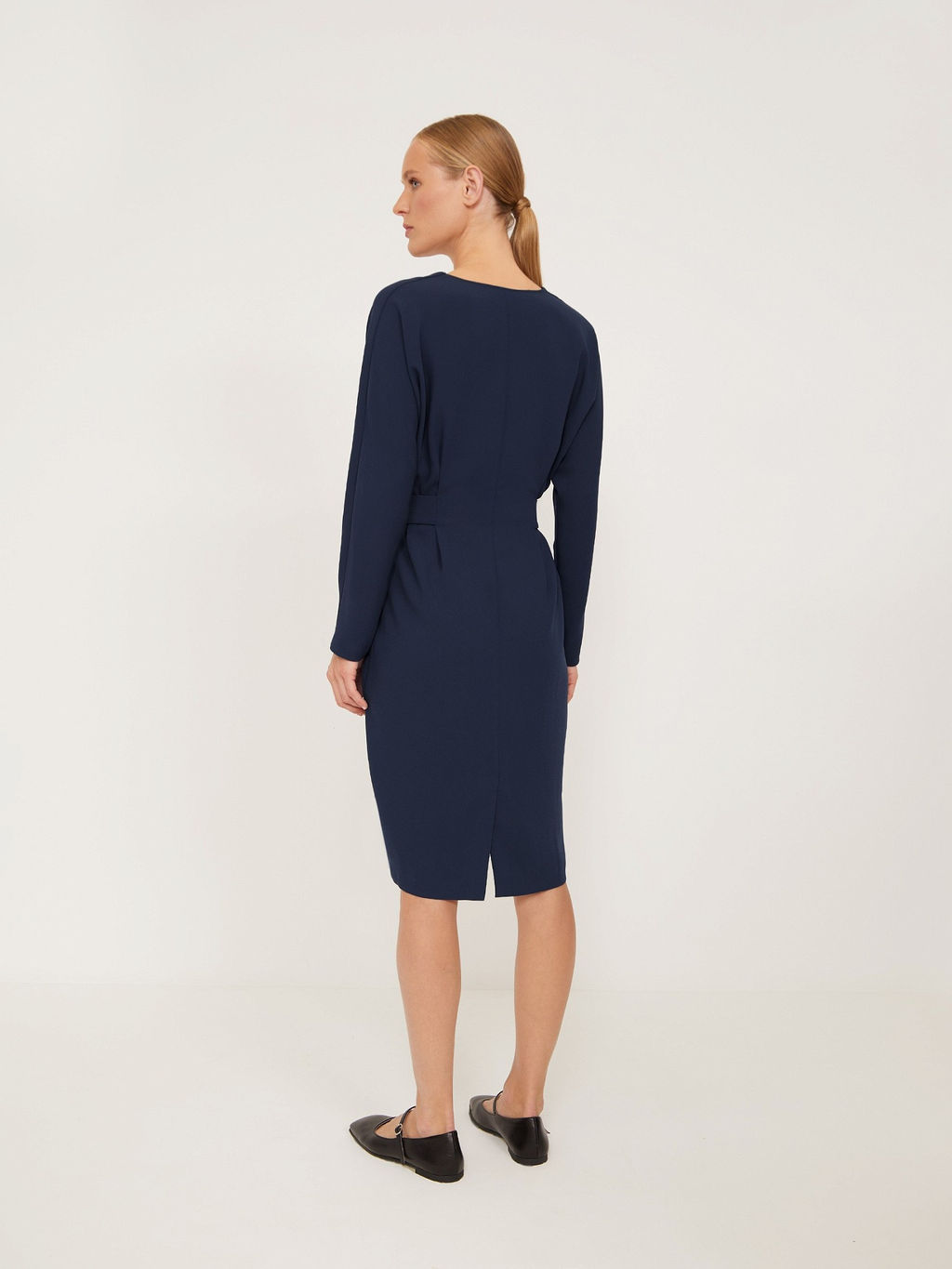 ШОК ЦЕНА - Платье приталенного кроя PL1451/dundee - Emka фото 4