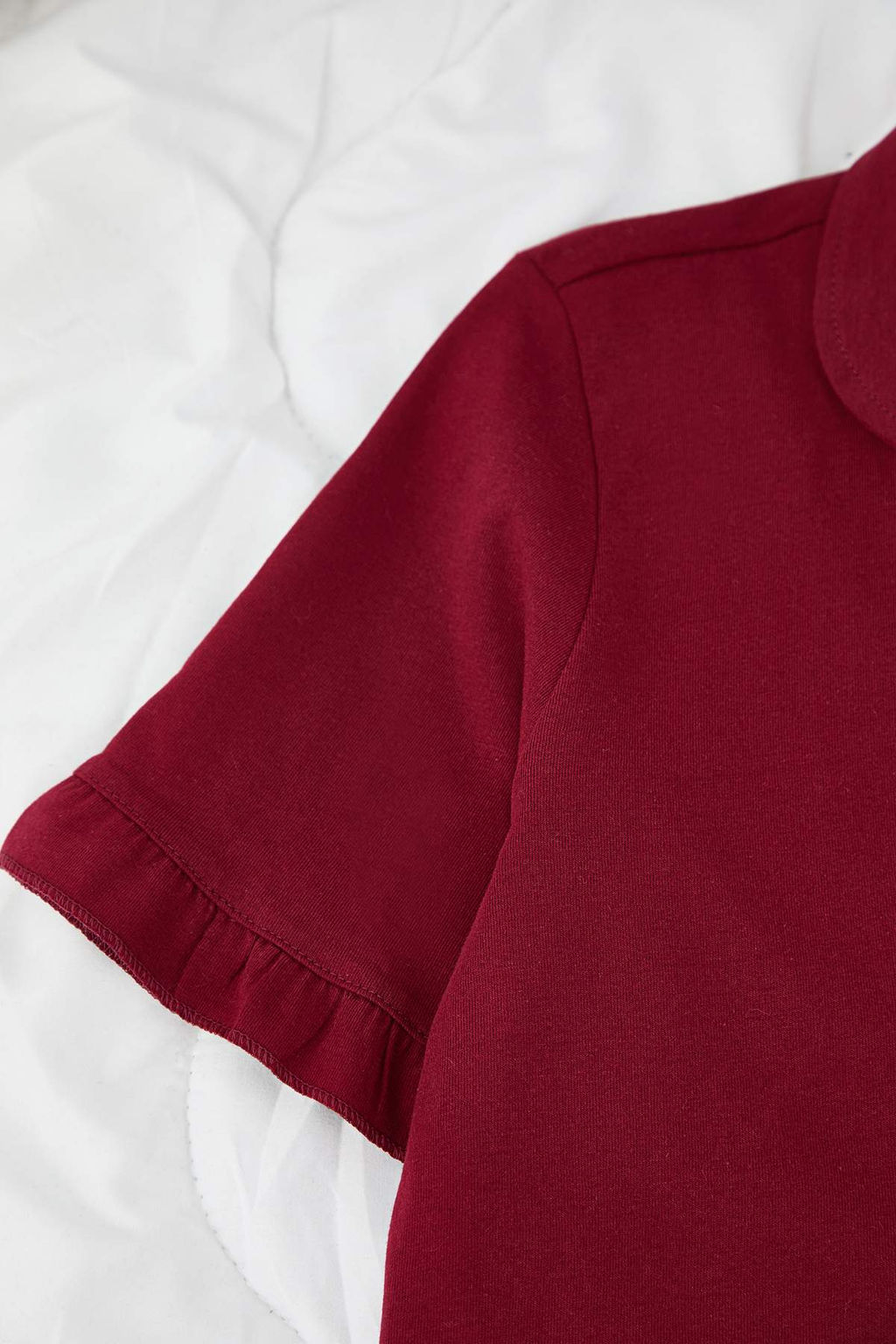 Trendyolmilla Mint %100 Pamuklu F?rf?r Detayl? Orme Pijama Tak?m? THMSS24PT00223 фото 48