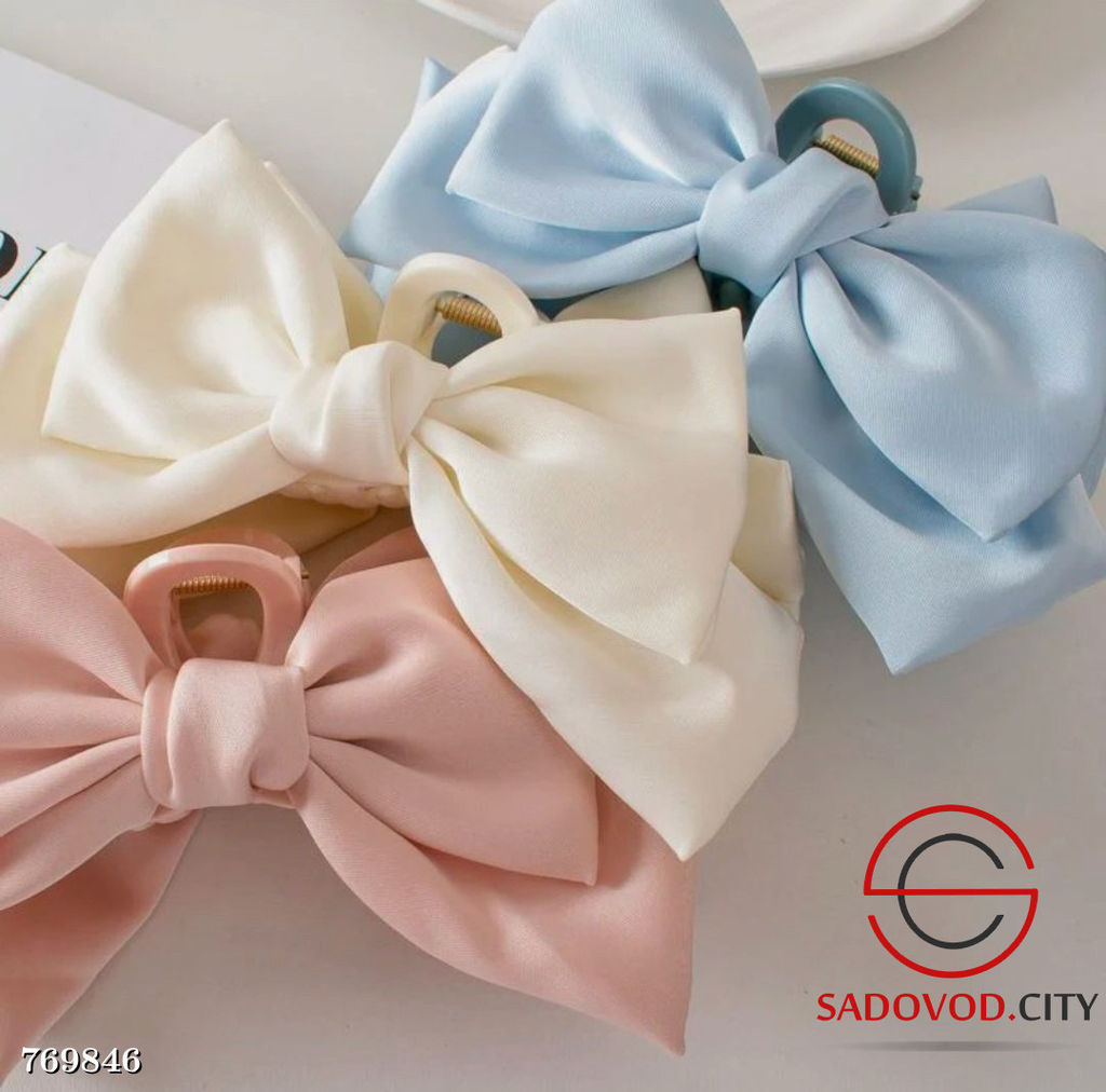 Краб для волос с бантом - Zum ming фото 6