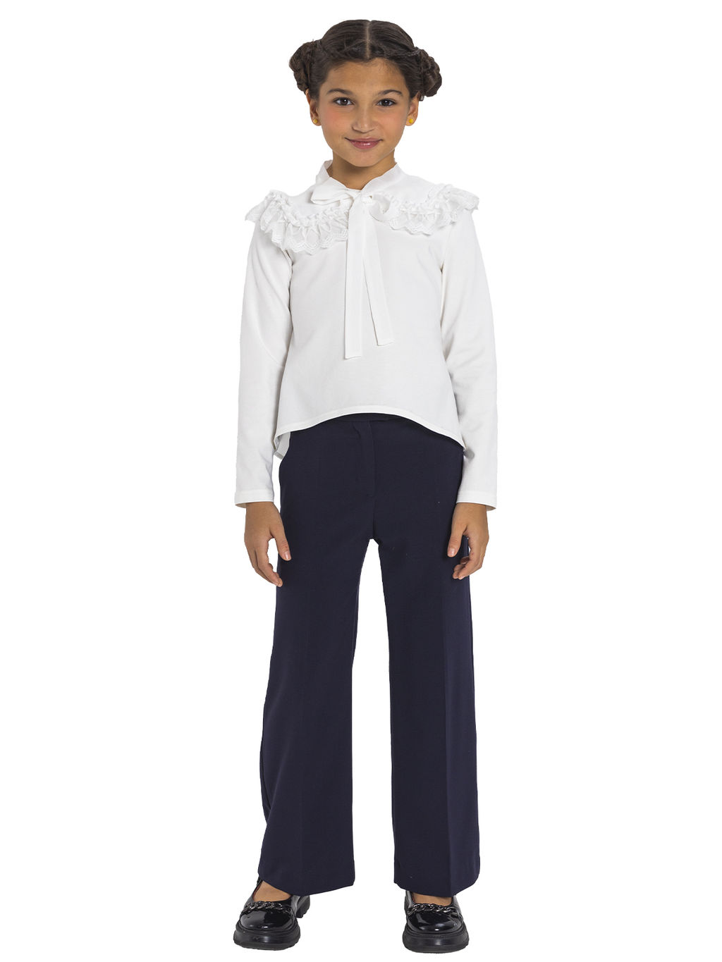 Блузка дев. О77049 - Карамелли фото 4