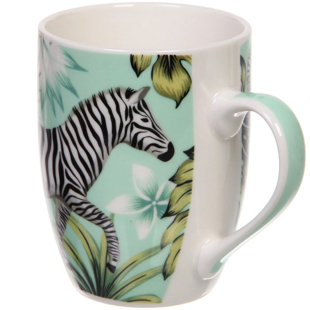 Цена за 2 шт. Кружка керамическая 350мл "Животный мир"