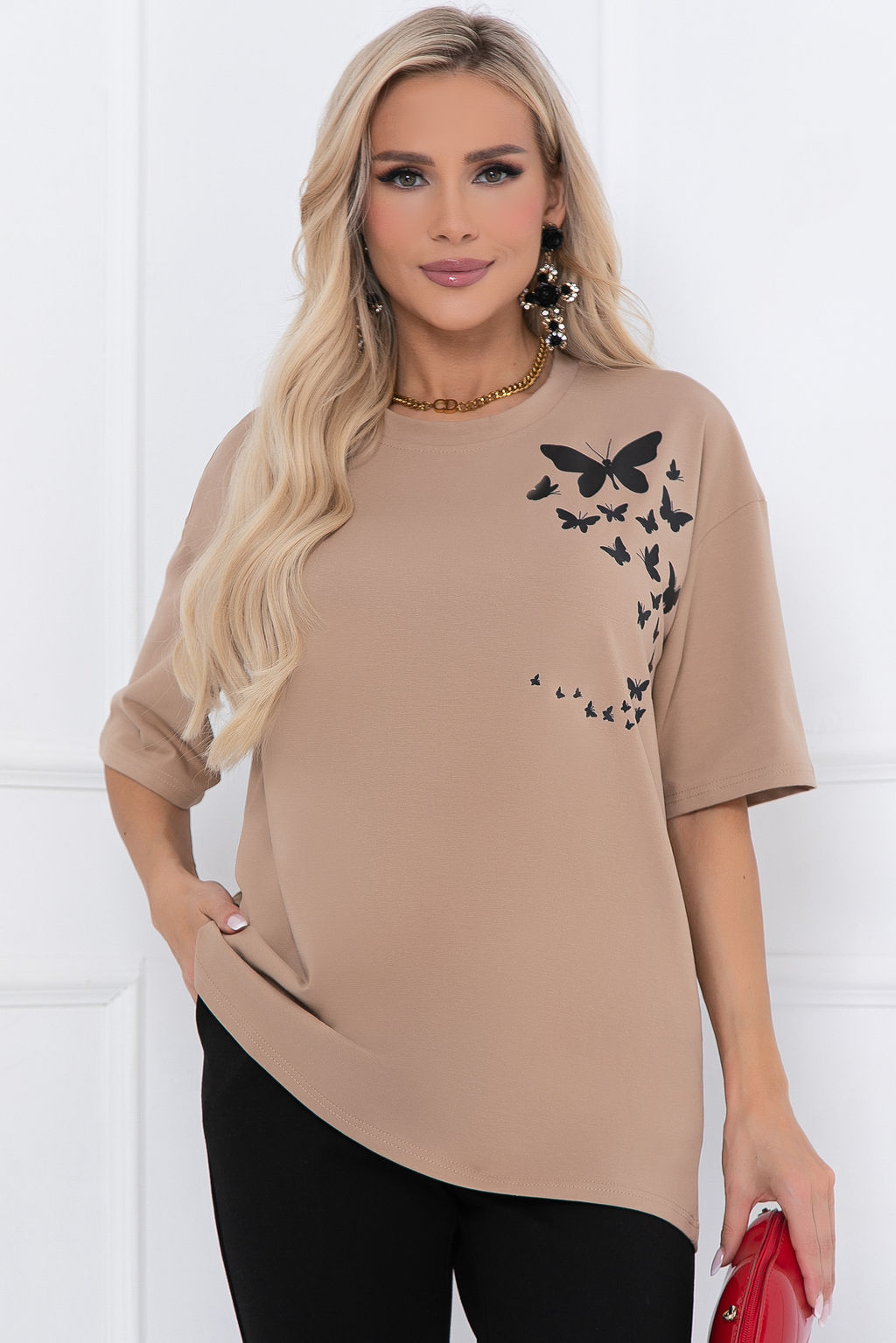Футболка Bellovera 44Б6121-Р капучино