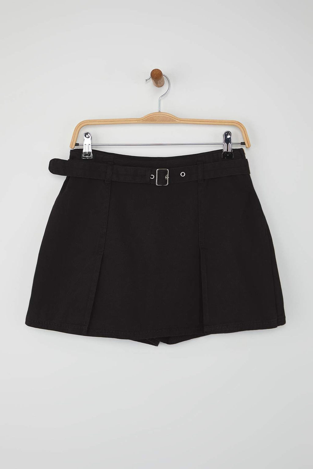 Teen Siyah Kemer Detayl? Denim Sort Etek TWOAW26SR00022 - Trendyolmilla фото 5
