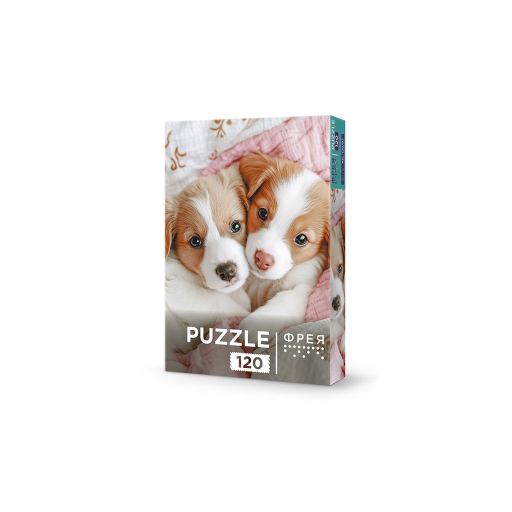 ФРЕЯ Пазл 120 элемент. PZL-120/07 Мои щенята