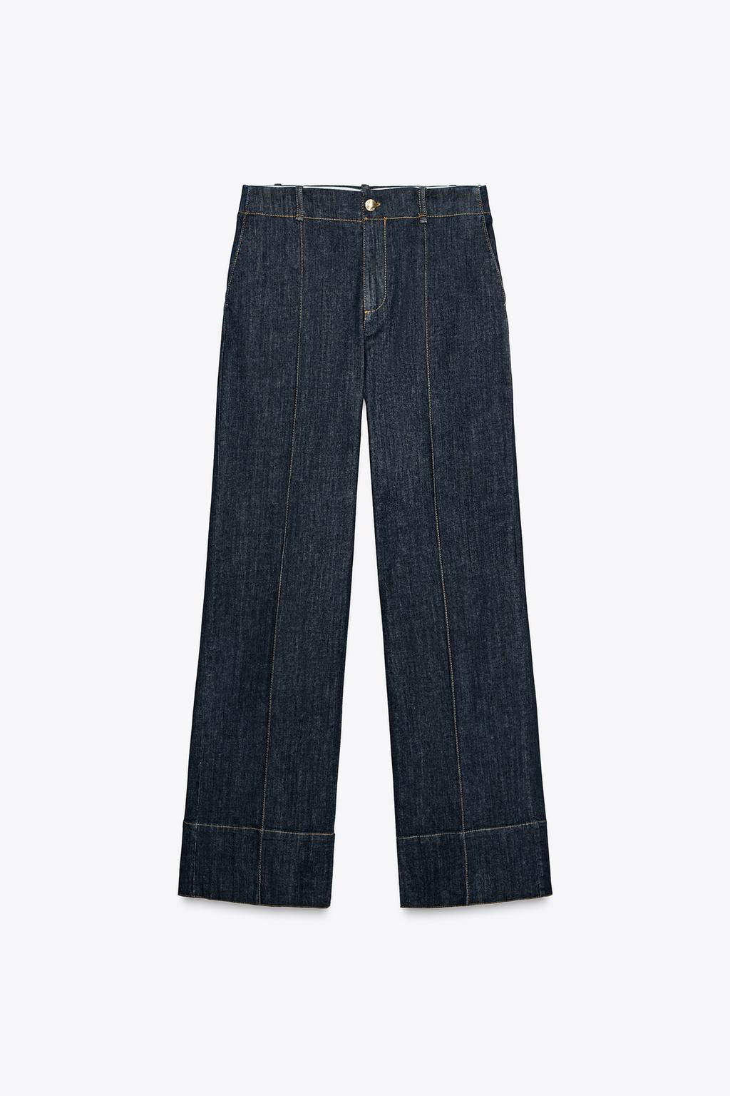 BOOTCUT PINTUCK TROUSERS - Zara фото 13