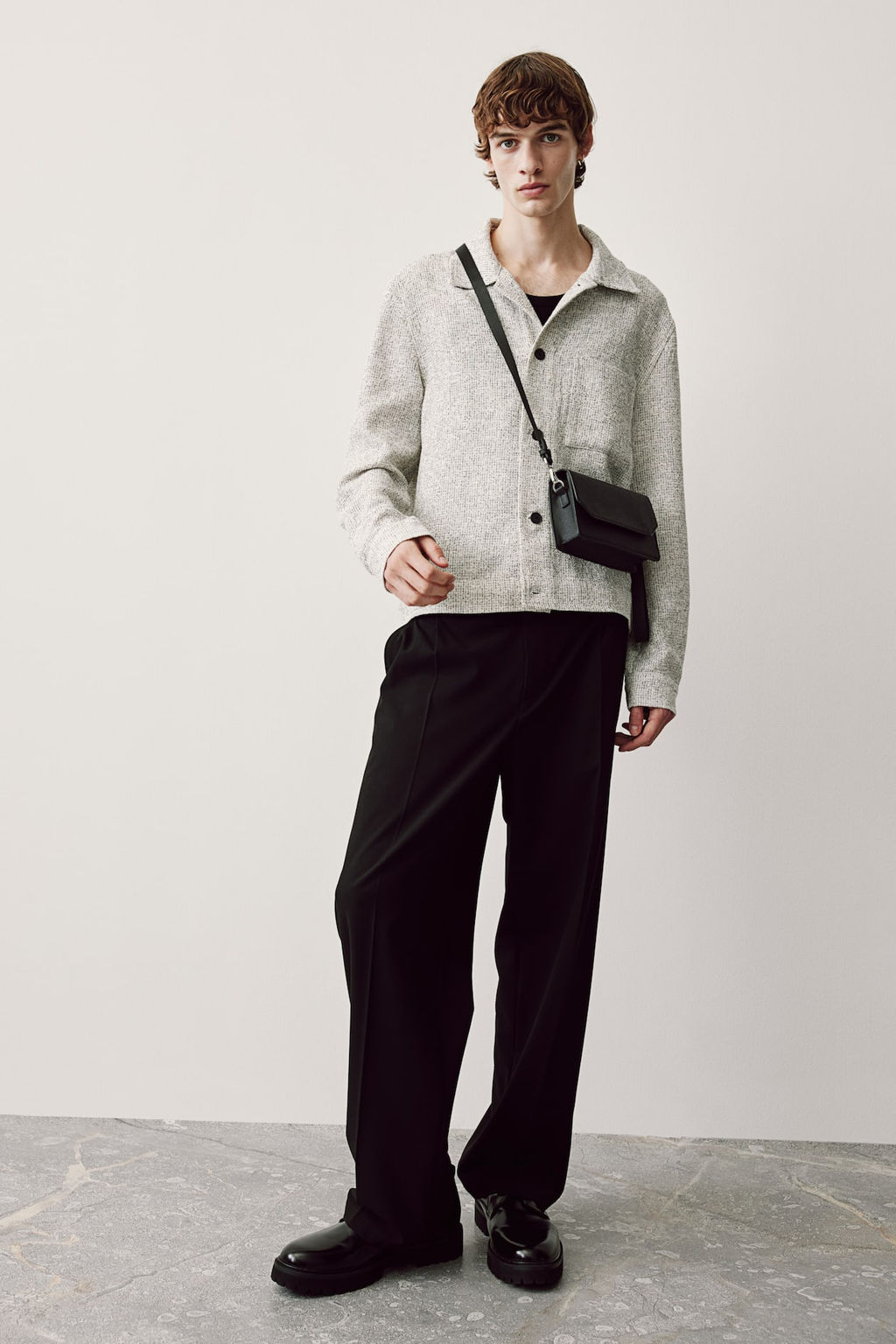 Chaqueta brillante con textura Regular Fit - H&m фото 2