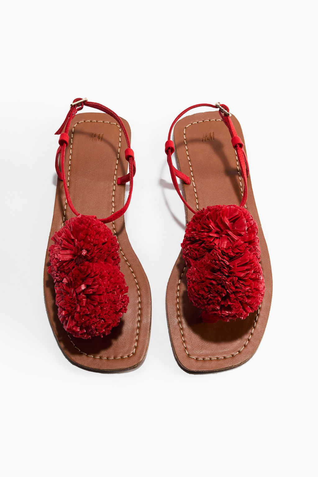 Sandalias de tiras con aplicaciones - H&m фото 3