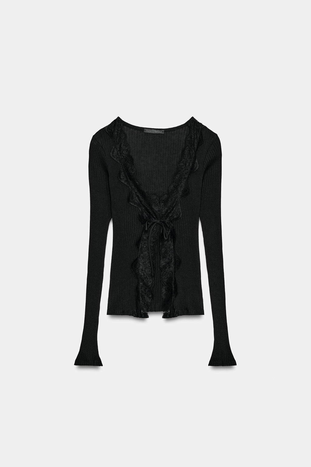 COMBINED RIBBED JACKET - Zara фото 10