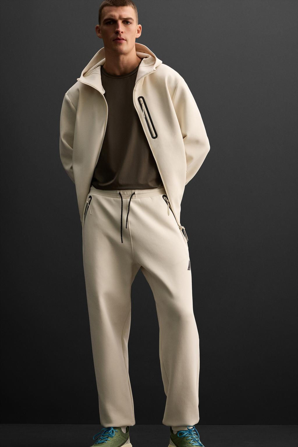 TECHNICAL JOGGERS WITH ZIPS - Zara фото 12