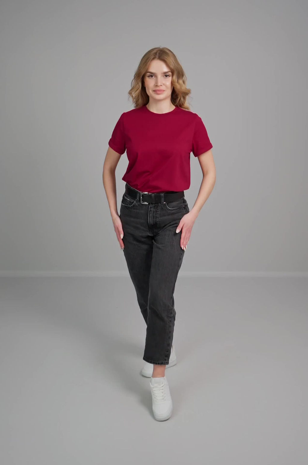 Женская базовая футболка с лайкрой Happyfox - Happy fox фото 2