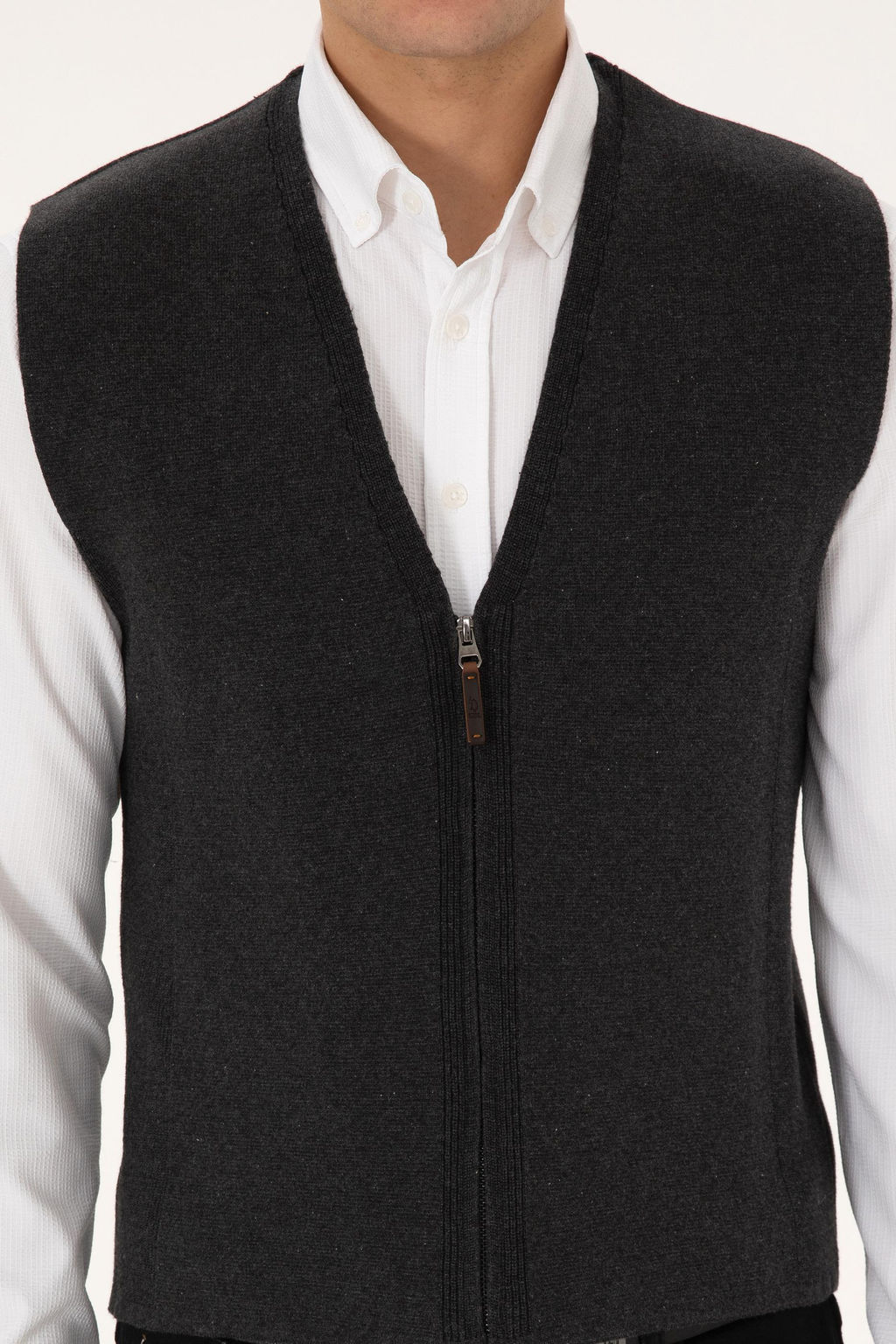 Erkek Antrasit Melanj Triko H_rka - U.s. polo assn фото 6