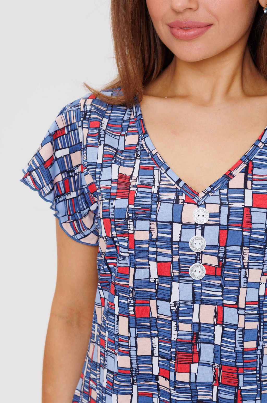 Женское летнее хлопковое платье Modellini