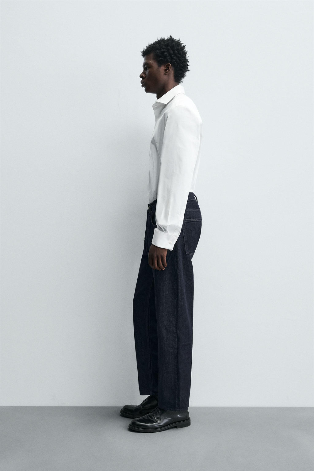 TEXTURED SHIRT WITH CUFFLINKS - Zara фото 4