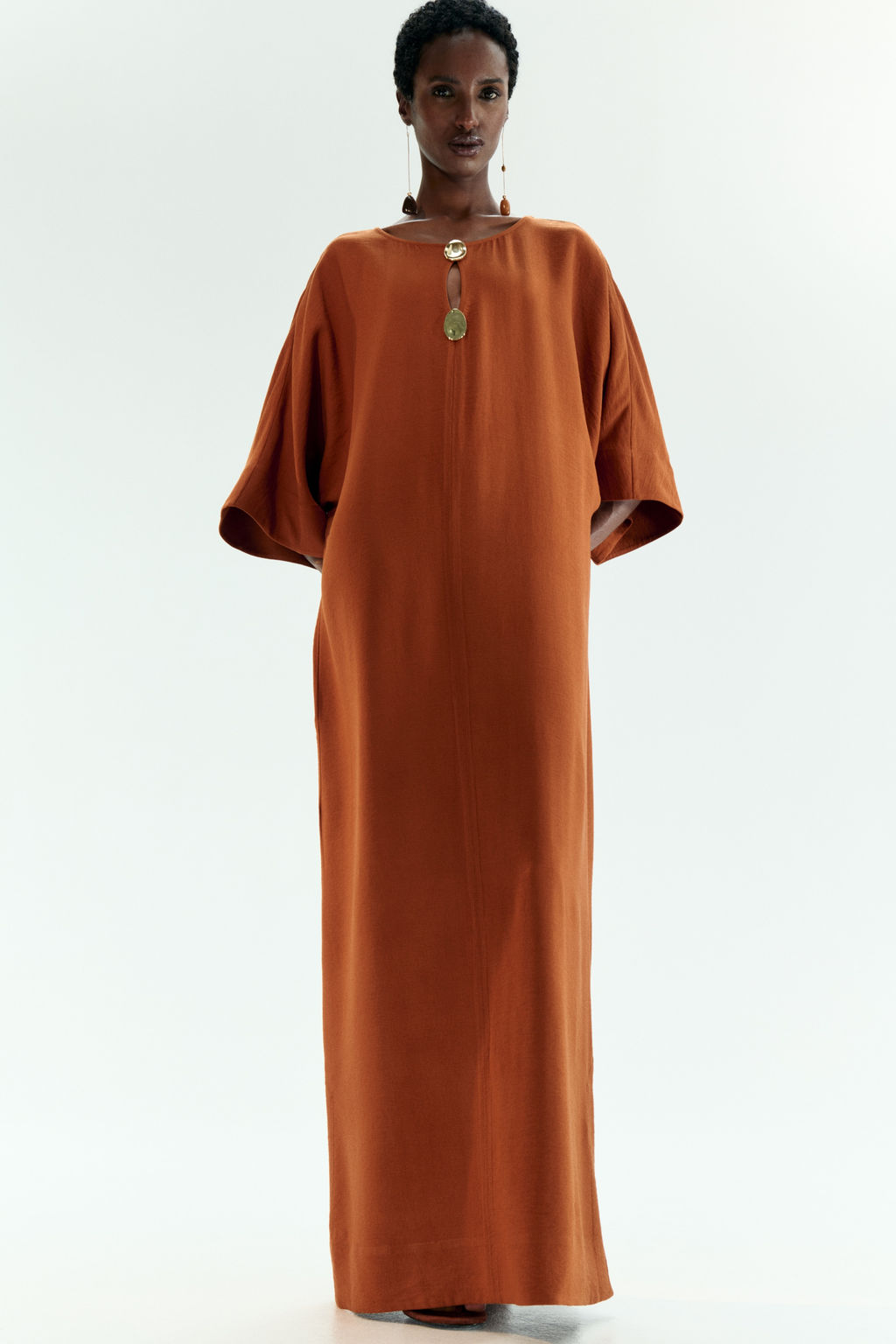 Maxivestido caft?n - H&m фото 6