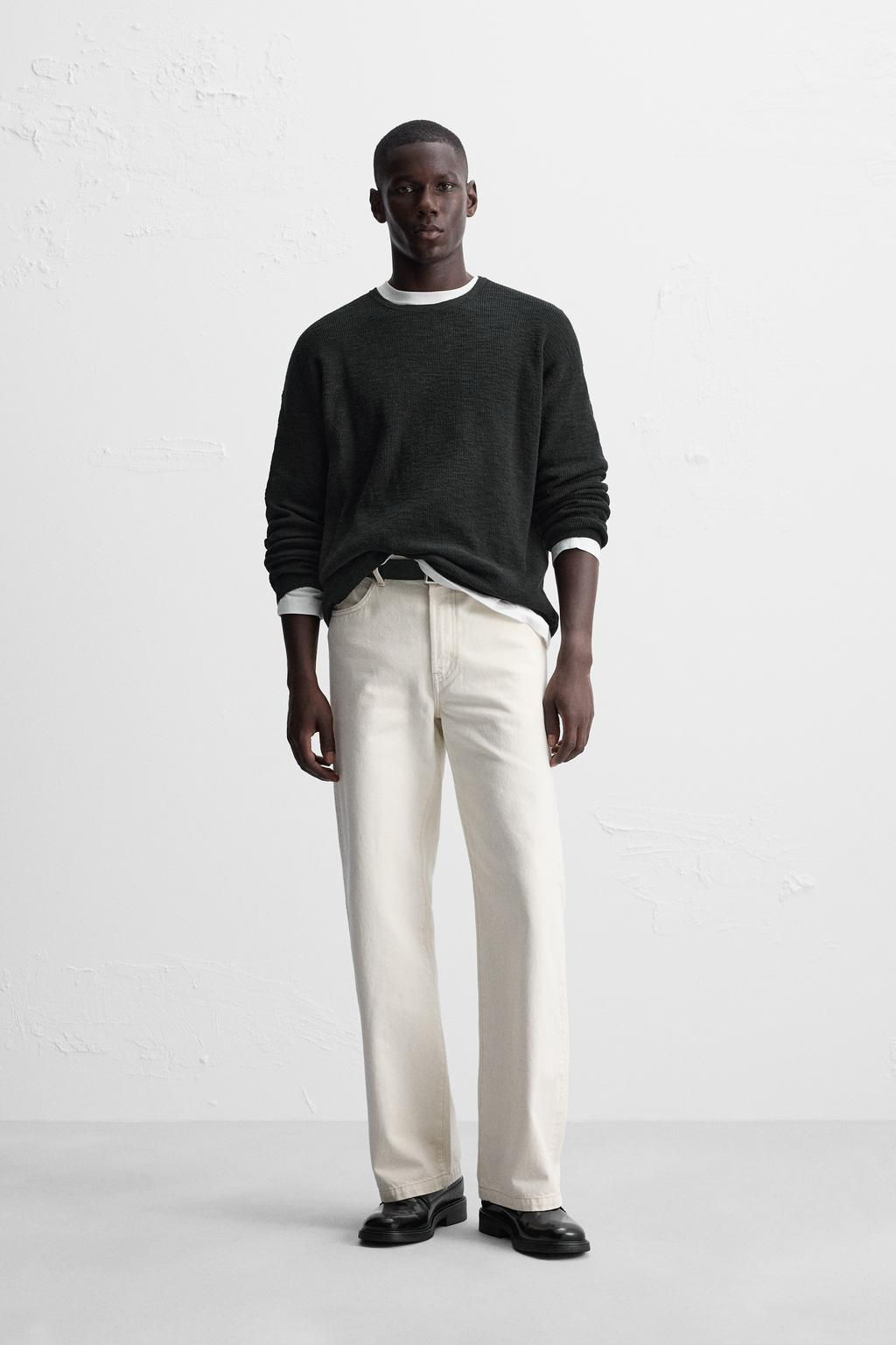 RUSTIC TEXTURED SWEATER - Zara фото 10