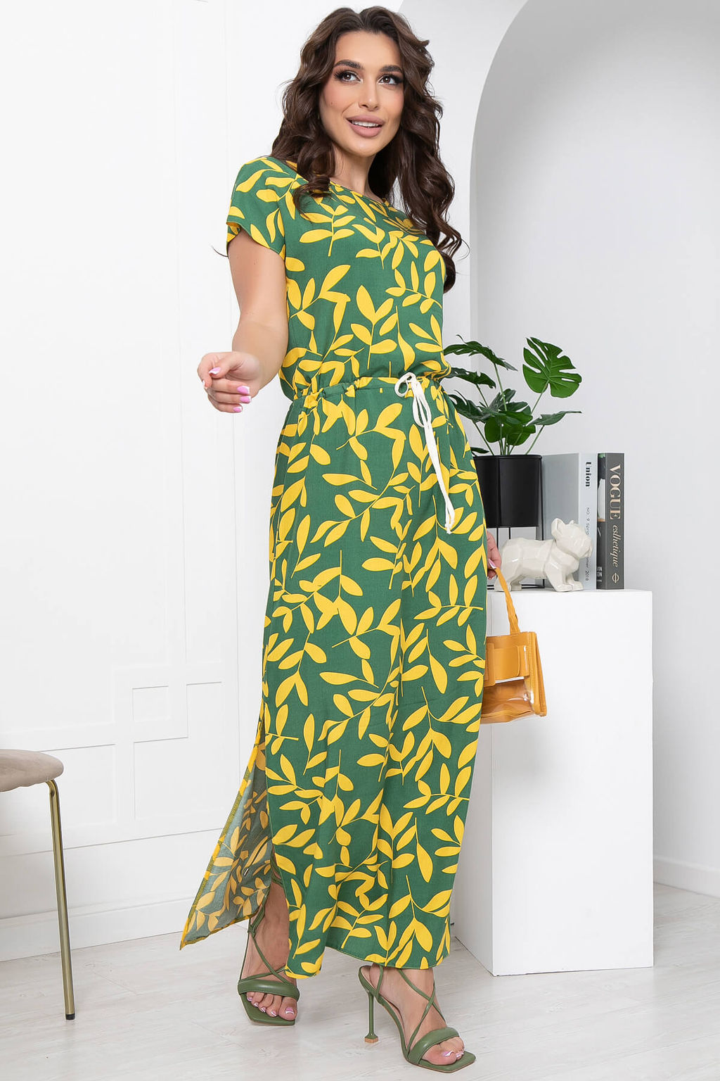 Платье Мэри (зеленое) П8969 - Lt collection фото 4