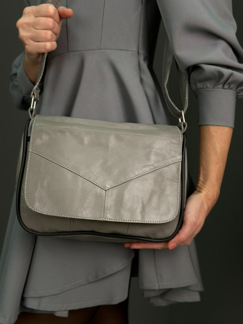 Сумка женская из телячьей кожи